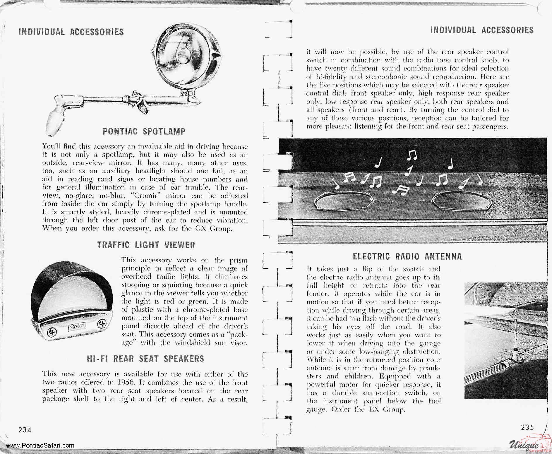 1956 Pontiac Facts Book Page 76